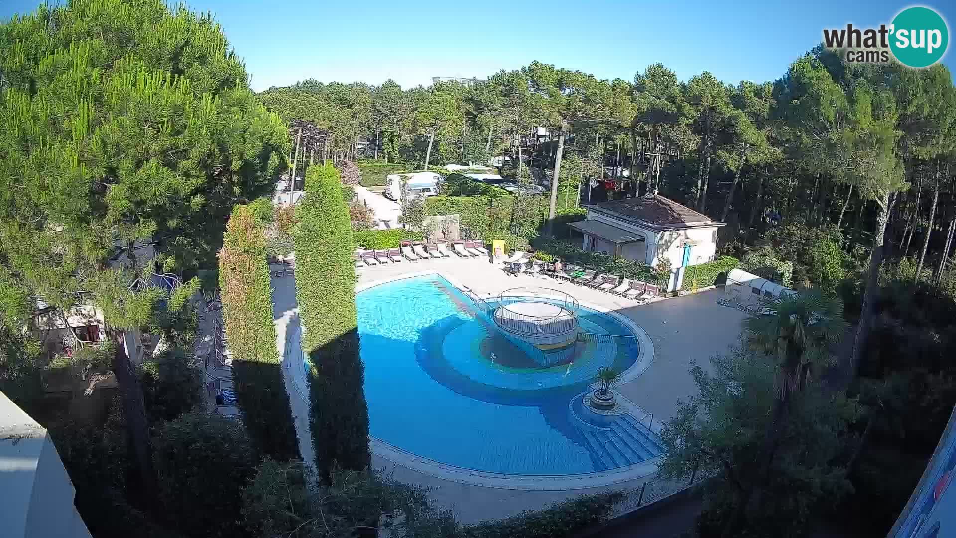 Villaggio Mare Blu Pool LIVE-Webcam Bibione Pineda – Italien