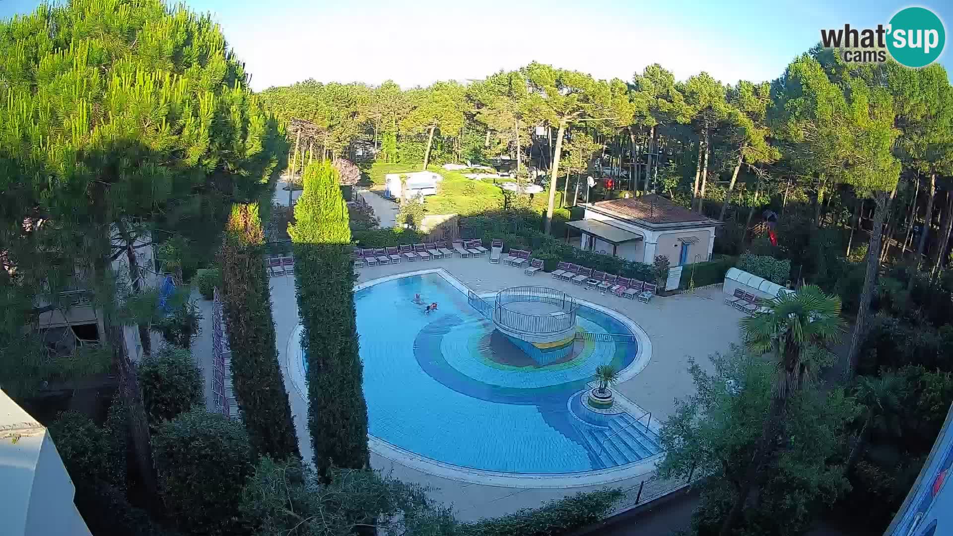 Villaggio Mare Blu Pool LIVE-Webcam Bibione Pineda – Italien