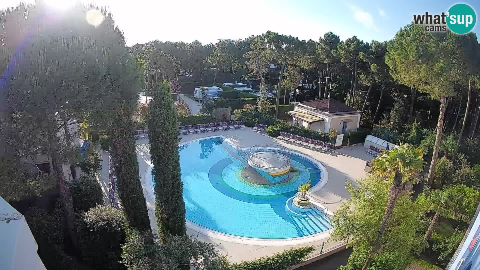 Villaggio Mare Blu Pool LIVE-Webcam Bibione Pineda – Italien