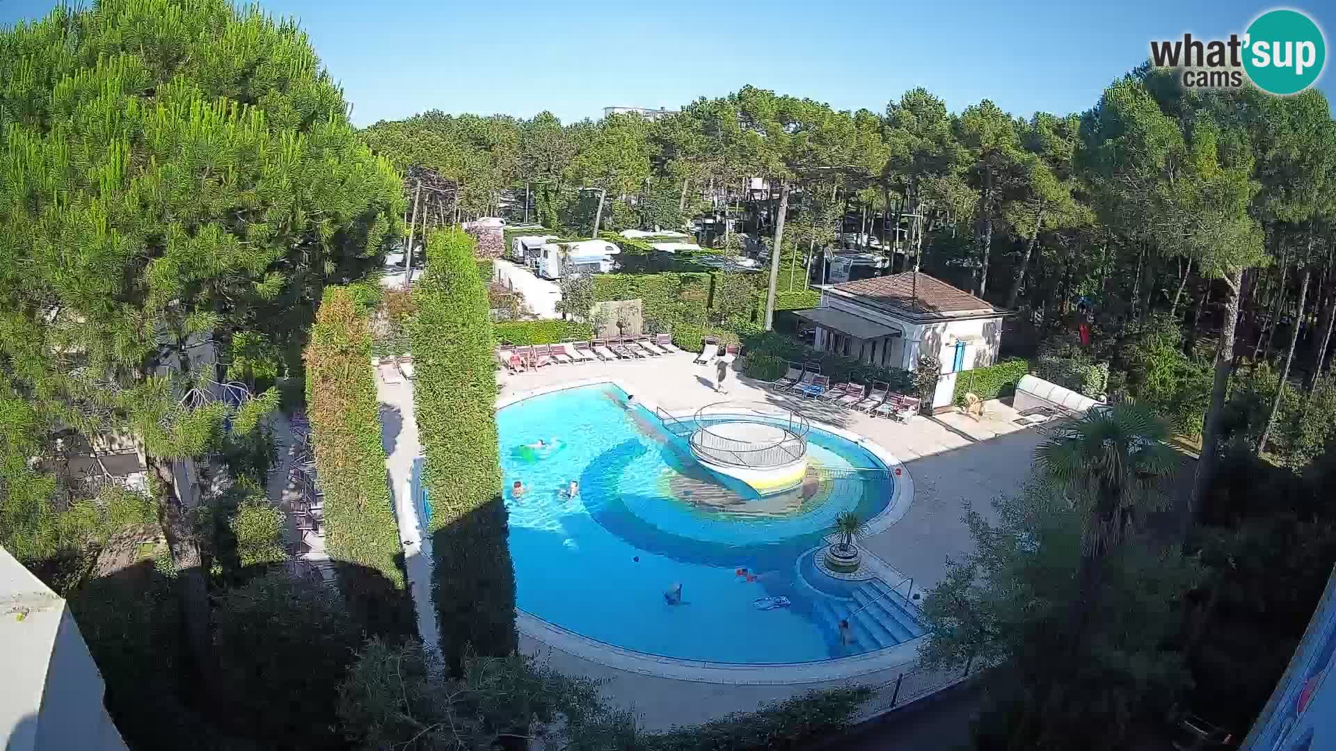 Villaggio Mare Blu Pool LIVE-Webcam Bibione Pineda – Italien
