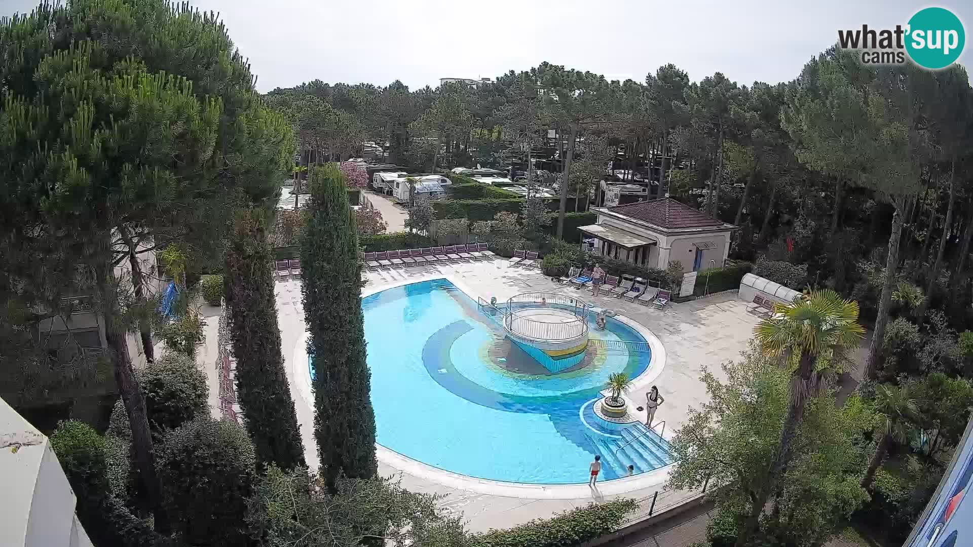 Villaggio Mare Blu Pool LIVE-Webcam Bibione Pineda – Italien