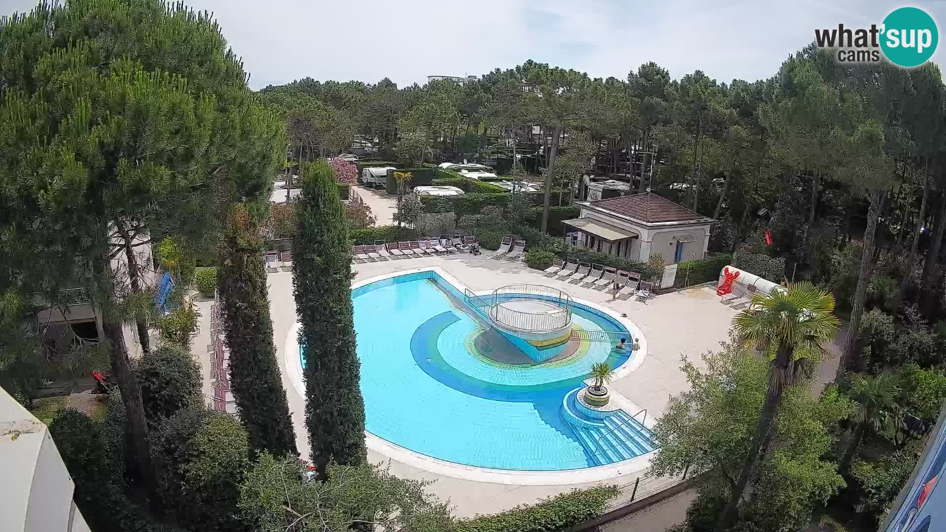 Villaggio Mare Blu Pool LIVE-Webcam Bibione Pineda – Italien