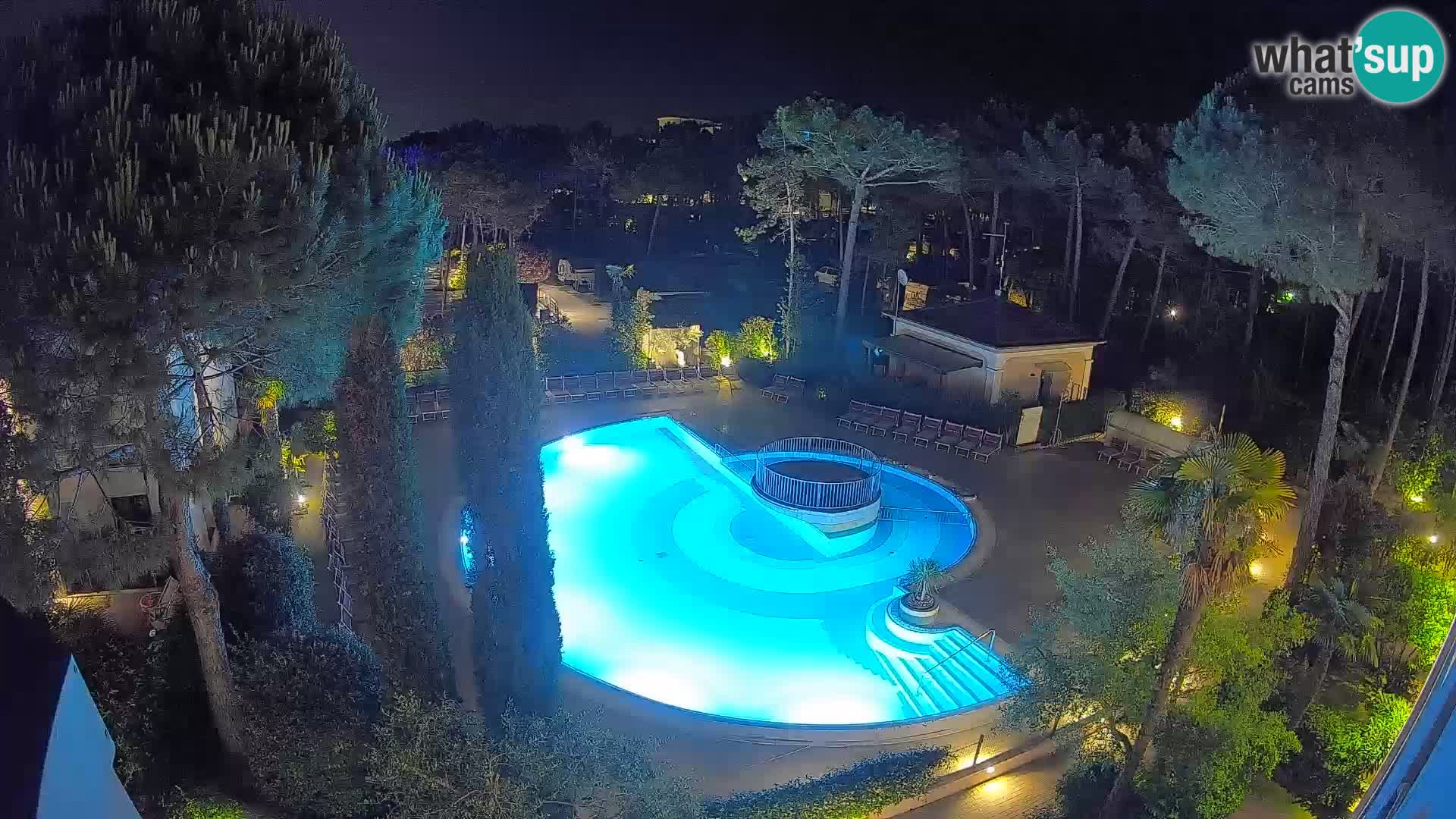 Piscina Villaggio Mare Blu EN VIVO webcam Bibione Pineda – Italia