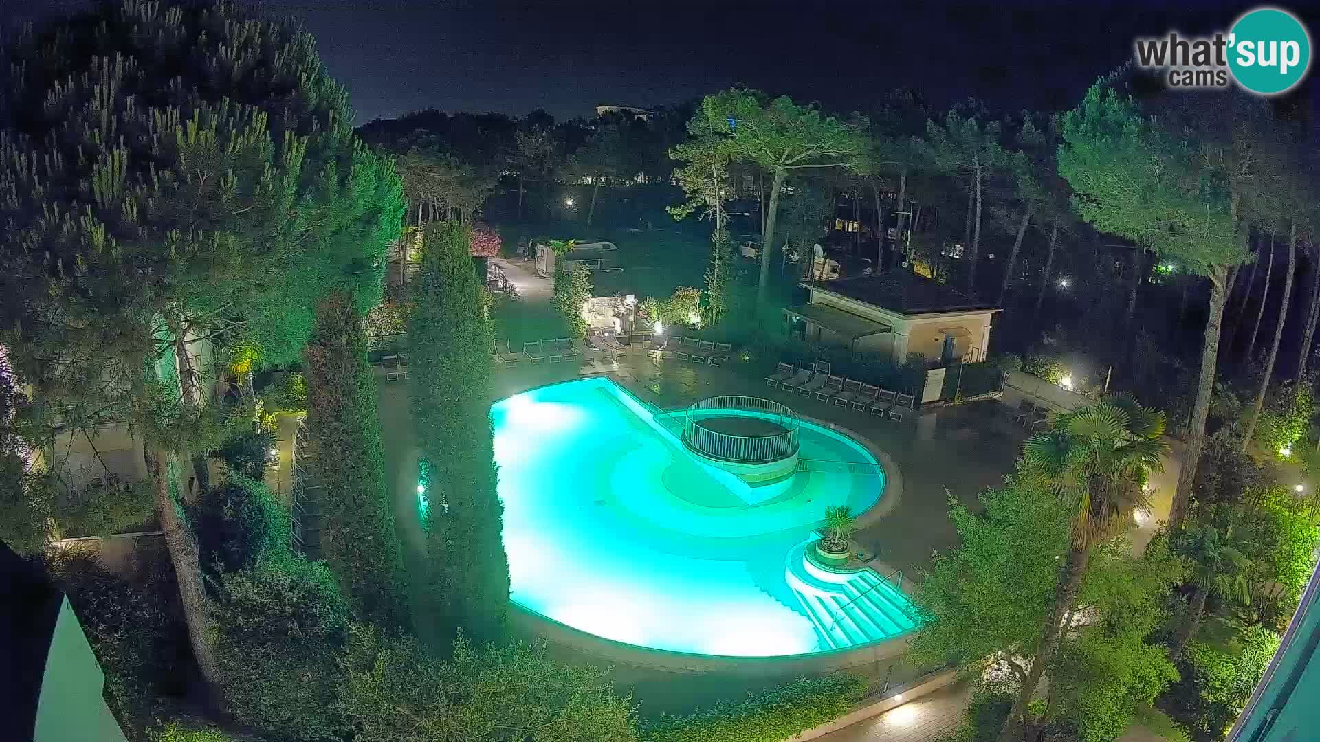Villaggio Mare Blu pool LIVE webcam Bibione Pineda – Italy