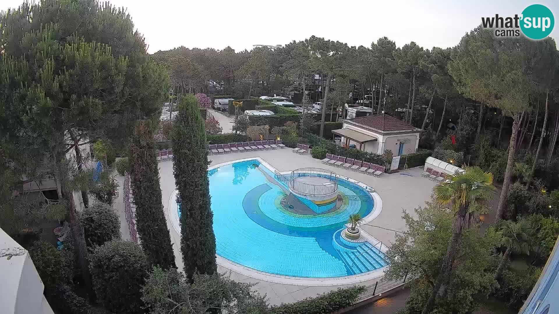 Villaggio Mare Blu Pool LIVE-Webcam Bibione Pineda – Italien