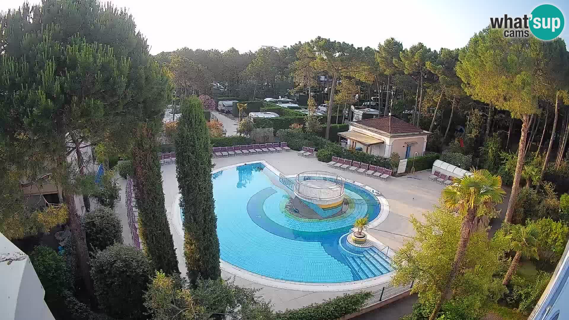 Villaggio Mare Blu Pool LIVE-Webcam Bibione Pineda – Italien