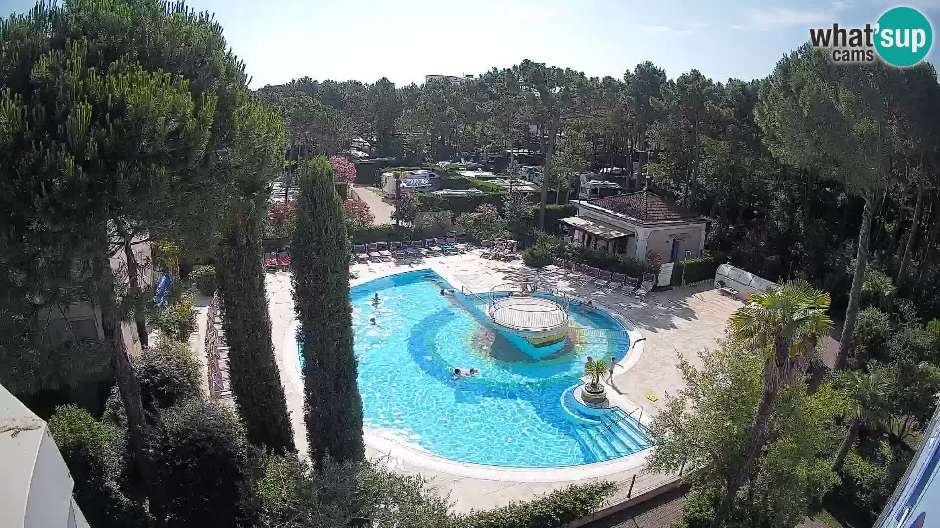 Villaggio Mare Blu Pool LIVE-Webcam Bibione Pineda – Italien