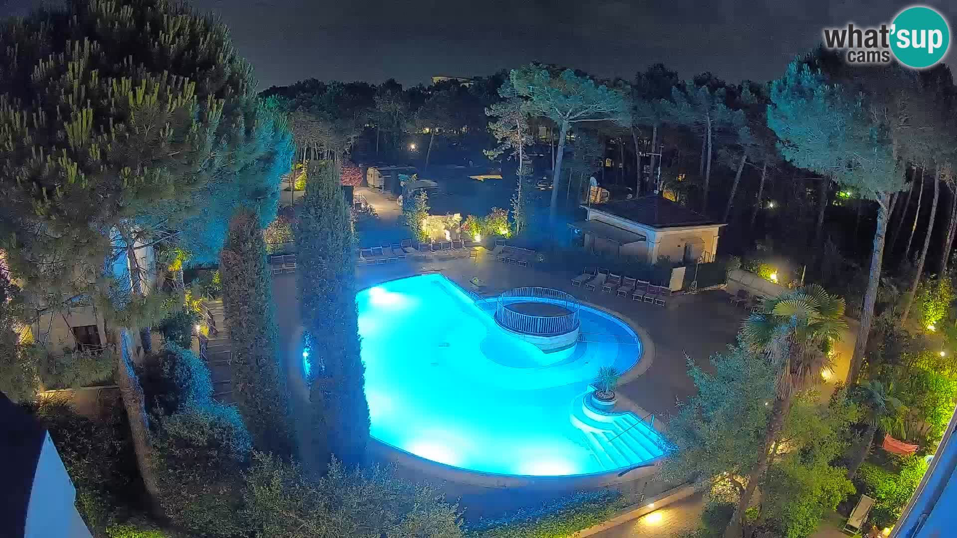 Villaggio Mare Blu pool LIVE webcam Bibione Pineda – Italy