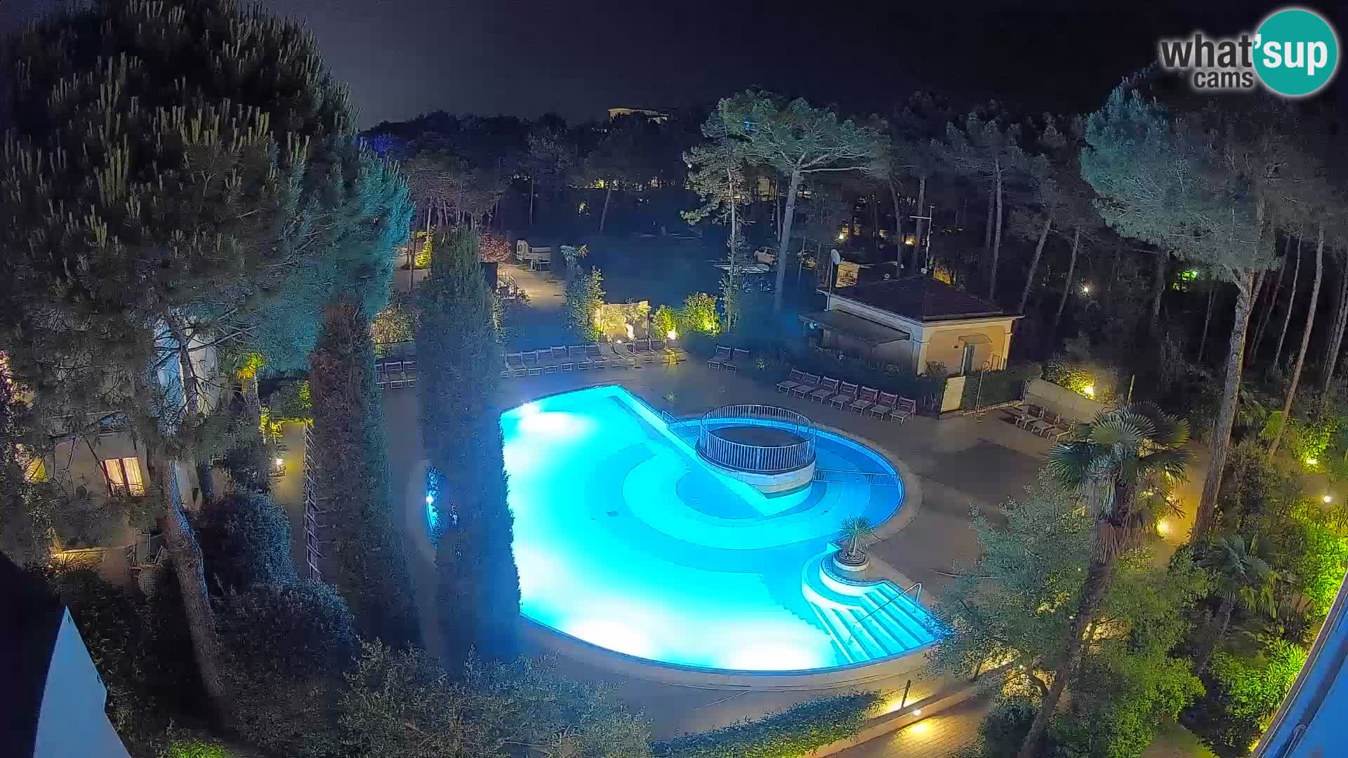 Villaggio Mare Blu pool LIVE webcam Bibione Pineda – Italy