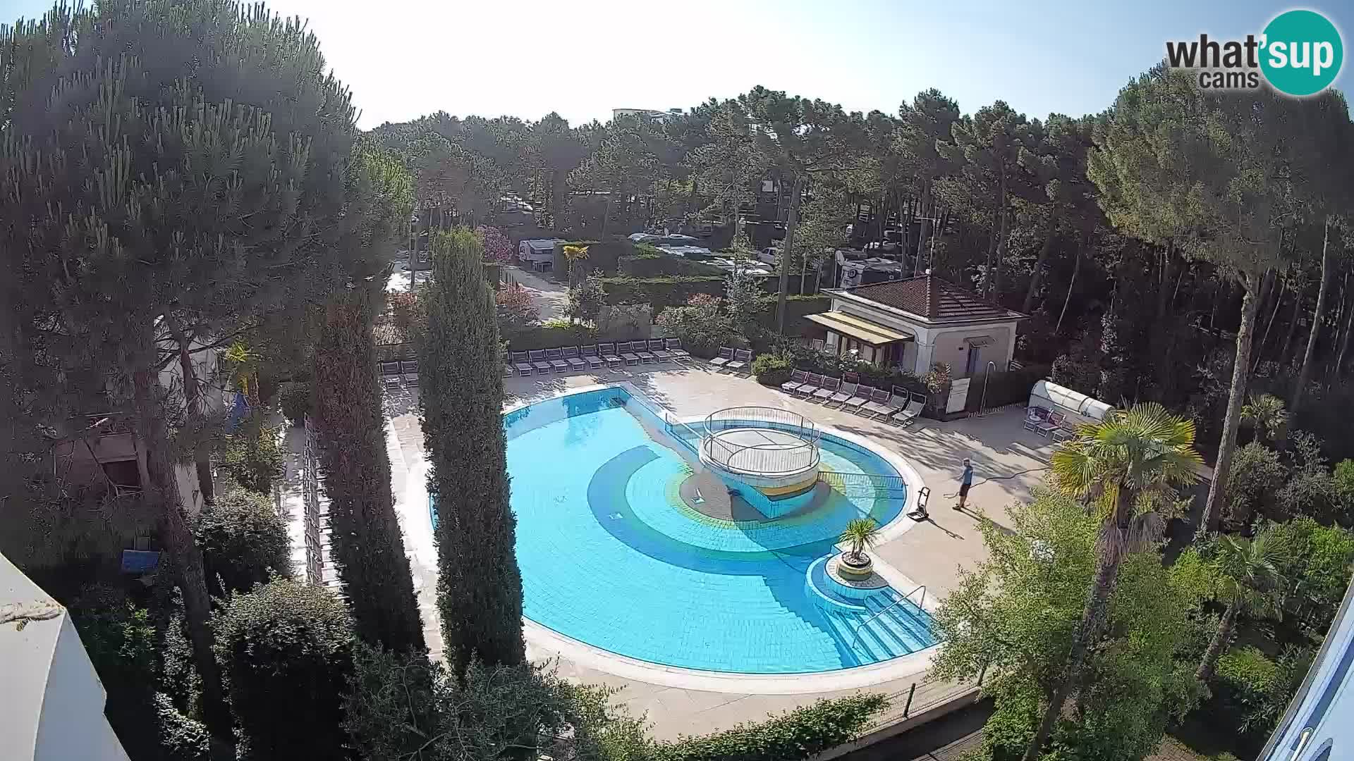 Villaggio Mare Blu Pool LIVE-Webcam Bibione Pineda – Italien