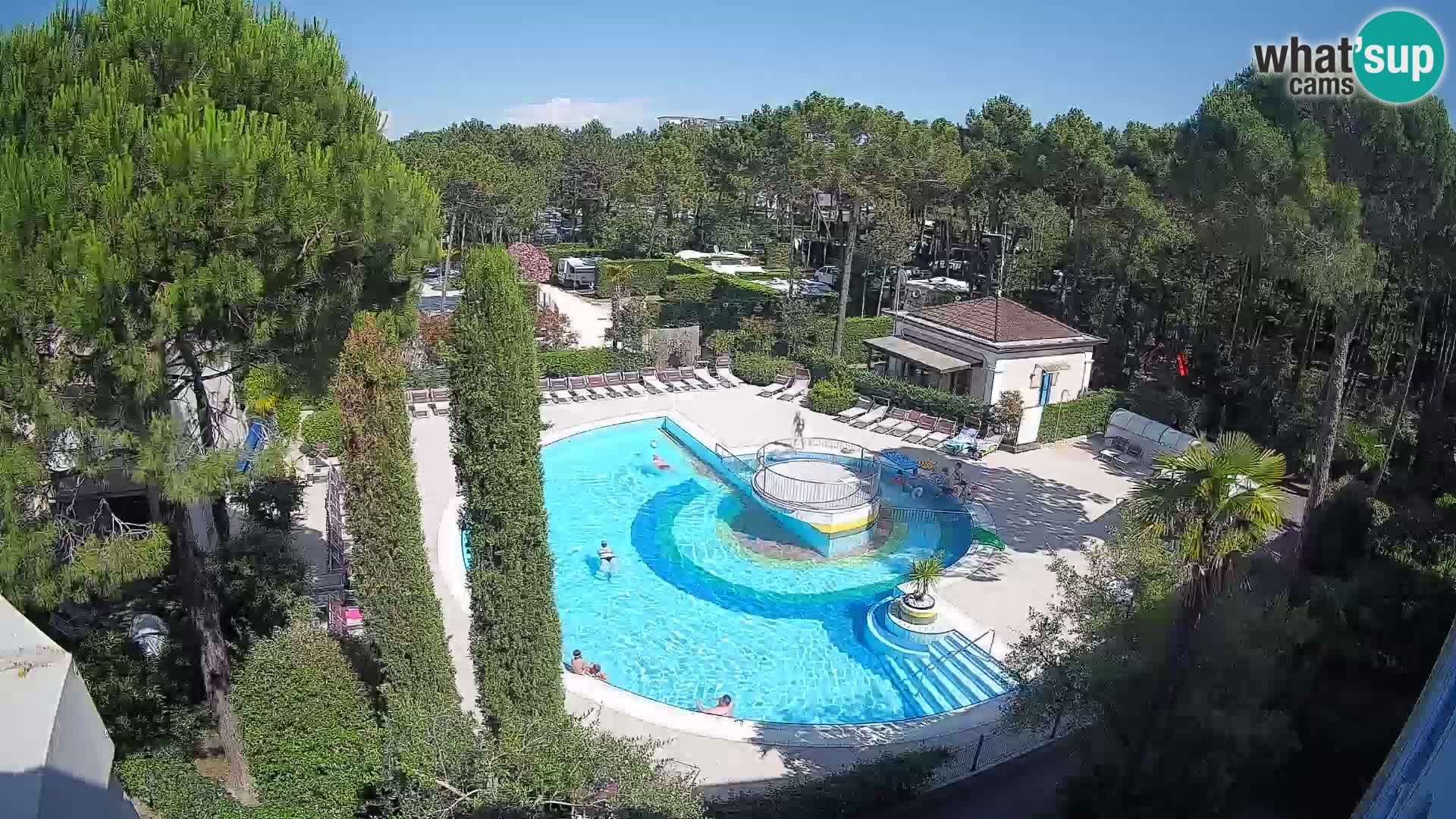 Villaggio Mare Blu Pool LIVE-Webcam Bibione Pineda – Italien