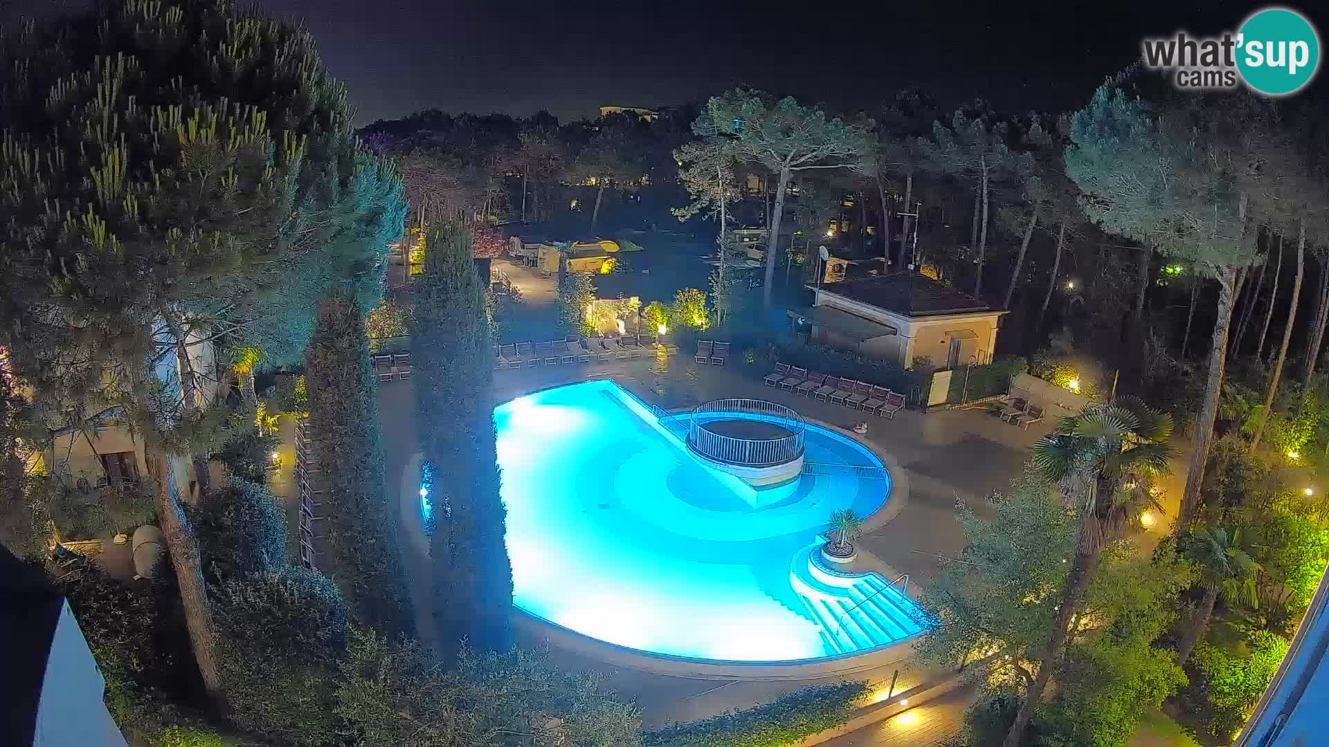 Villaggio Mare Blu pool LIVE webcam Bibione Pineda – Italy