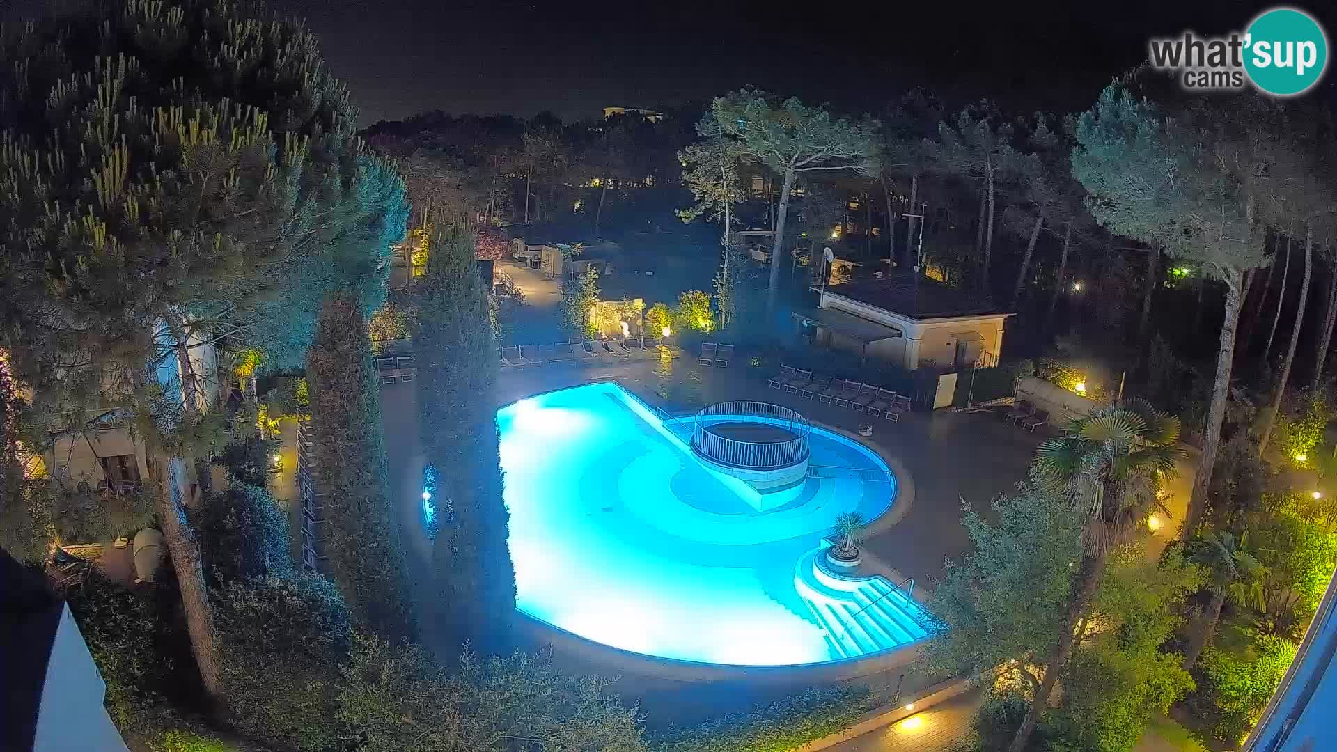 Villaggio Mare Blu pool LIVE webcam Bibione Pineda – Italy