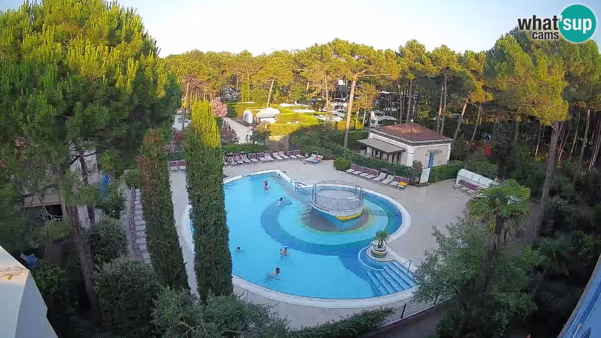 Villaggio Mare Blu Pool LIVE-Webcam Bibione Pineda – Italien