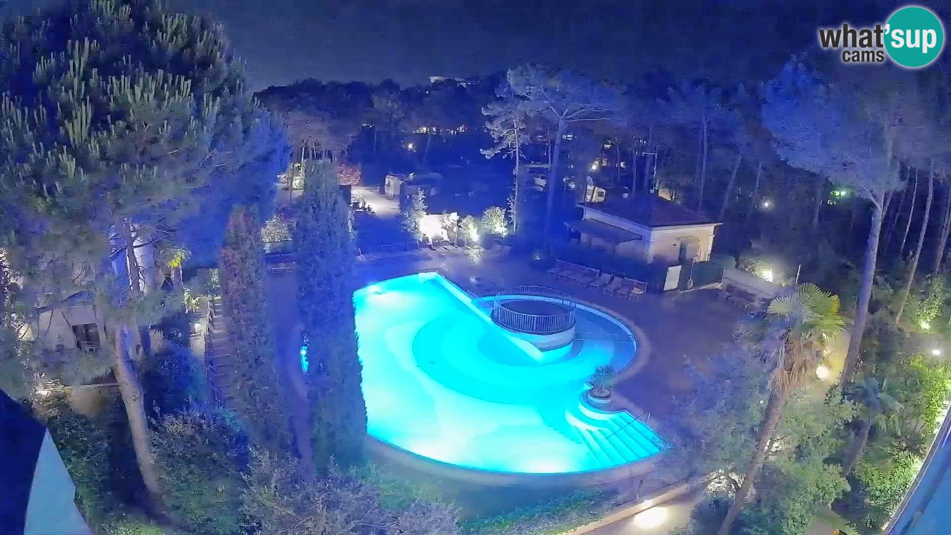 Villaggio Mare Blu pool LIVE webcam Bibione Pineda – Italy