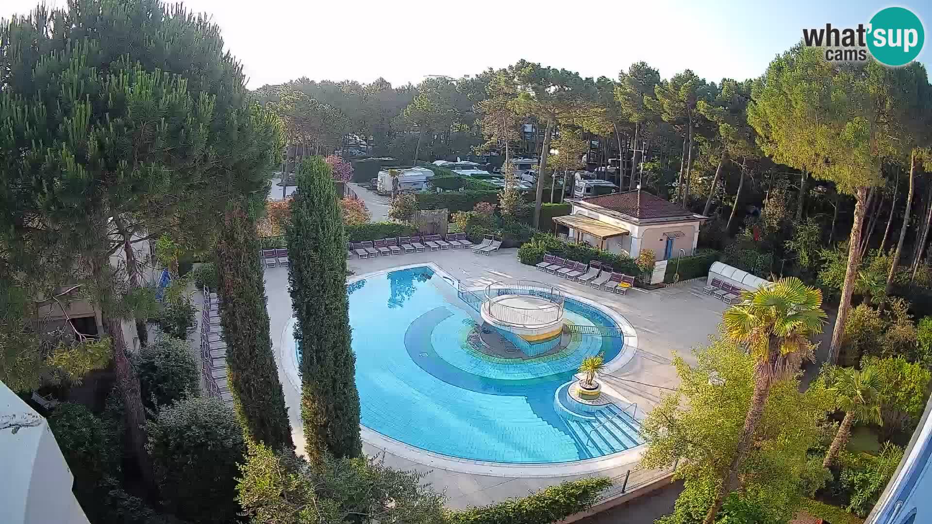 Villaggio Mare Blu Pool LIVE-Webcam Bibione Pineda – Italien