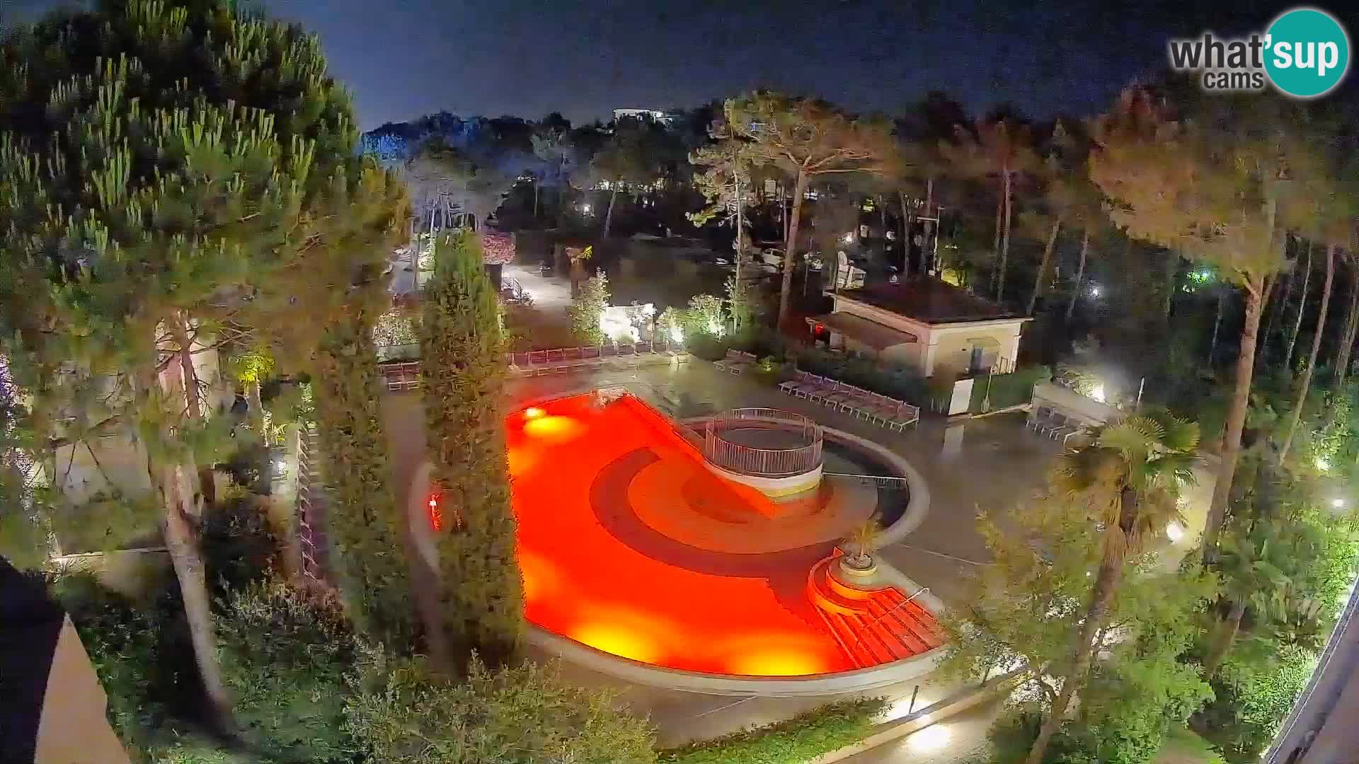 Villaggio Mare Blu piscine LIVE webcam Bibione Pineda – Italie