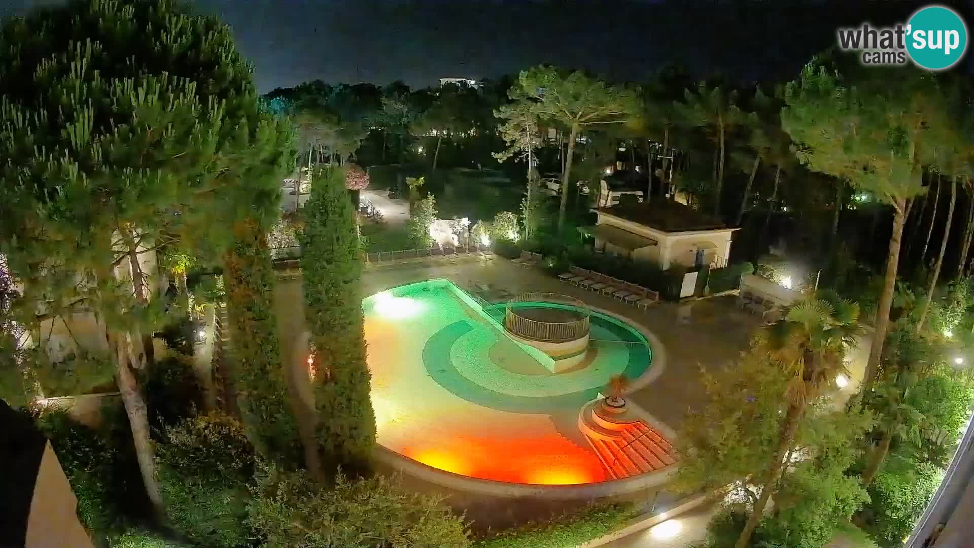 Piscina Villaggio Mare Blu EN VIVO webcam Bibione Pineda – Italia