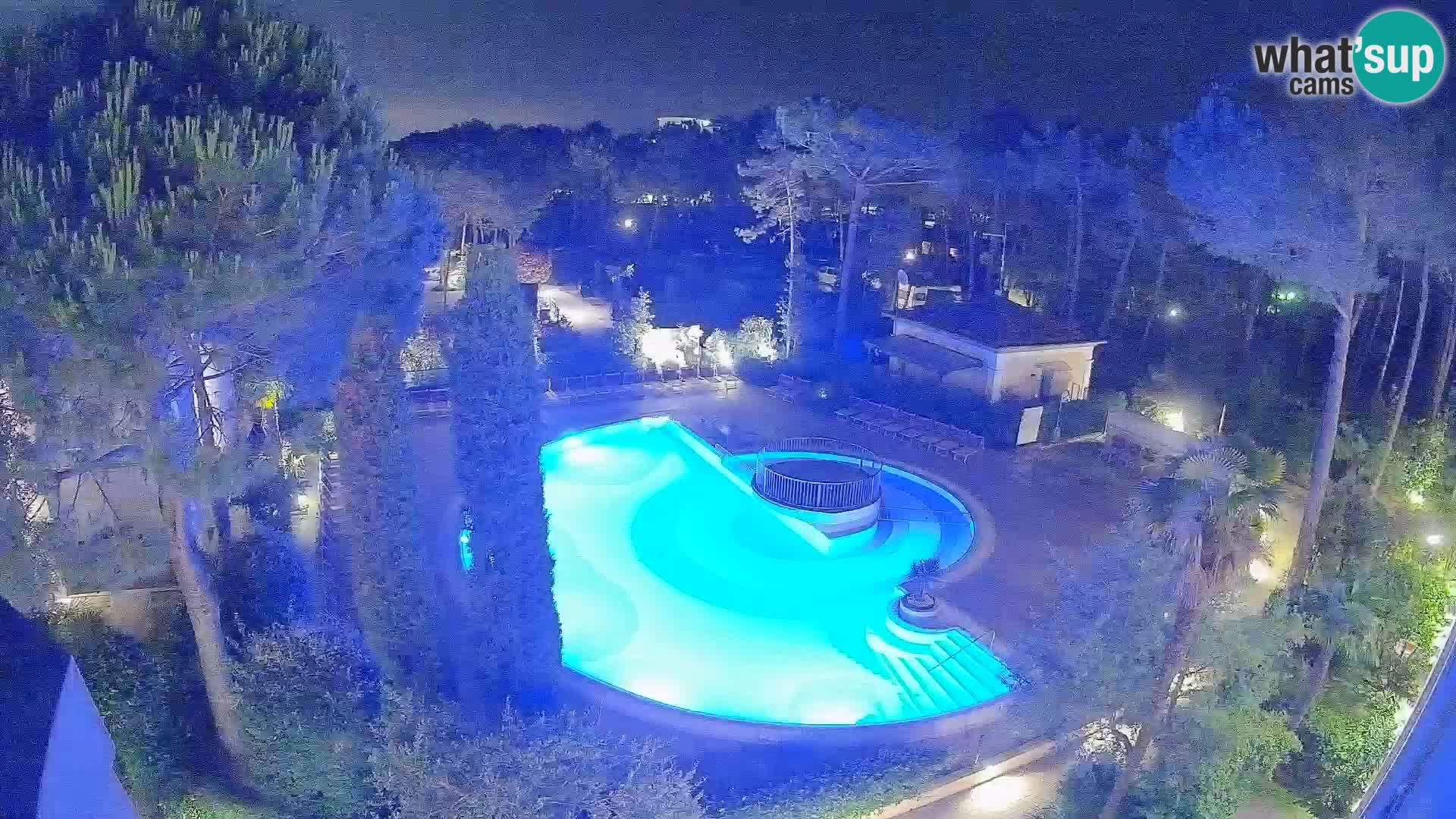 Villaggio Mare Blu pool LIVE webcam Bibione Pineda – Italy