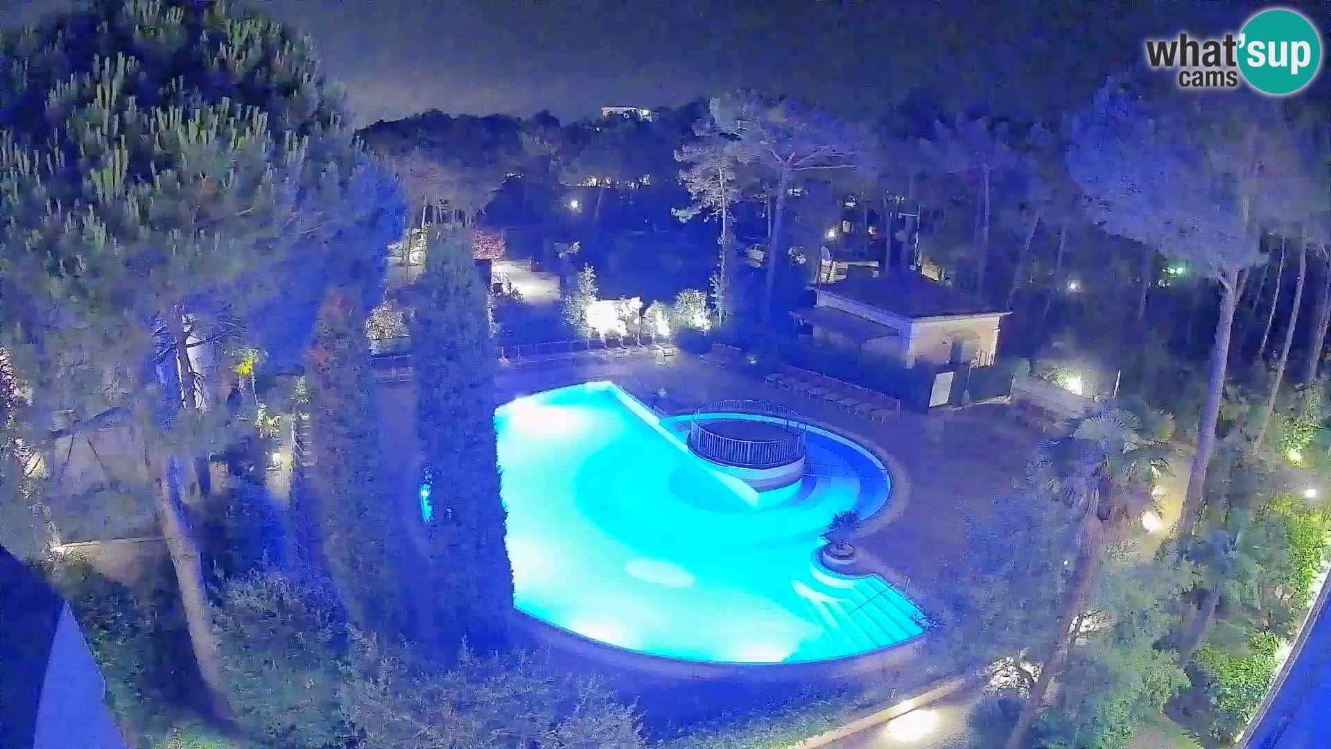Villaggio Mare Blu pool LIVE webcam Bibione Pineda – Italy