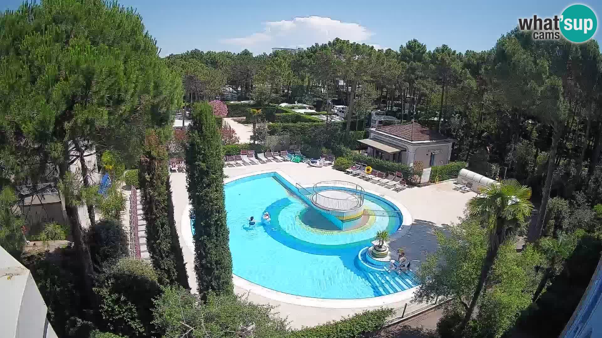 Villaggio Mare Blu Pool LIVE-Webcam Bibione Pineda – Italien