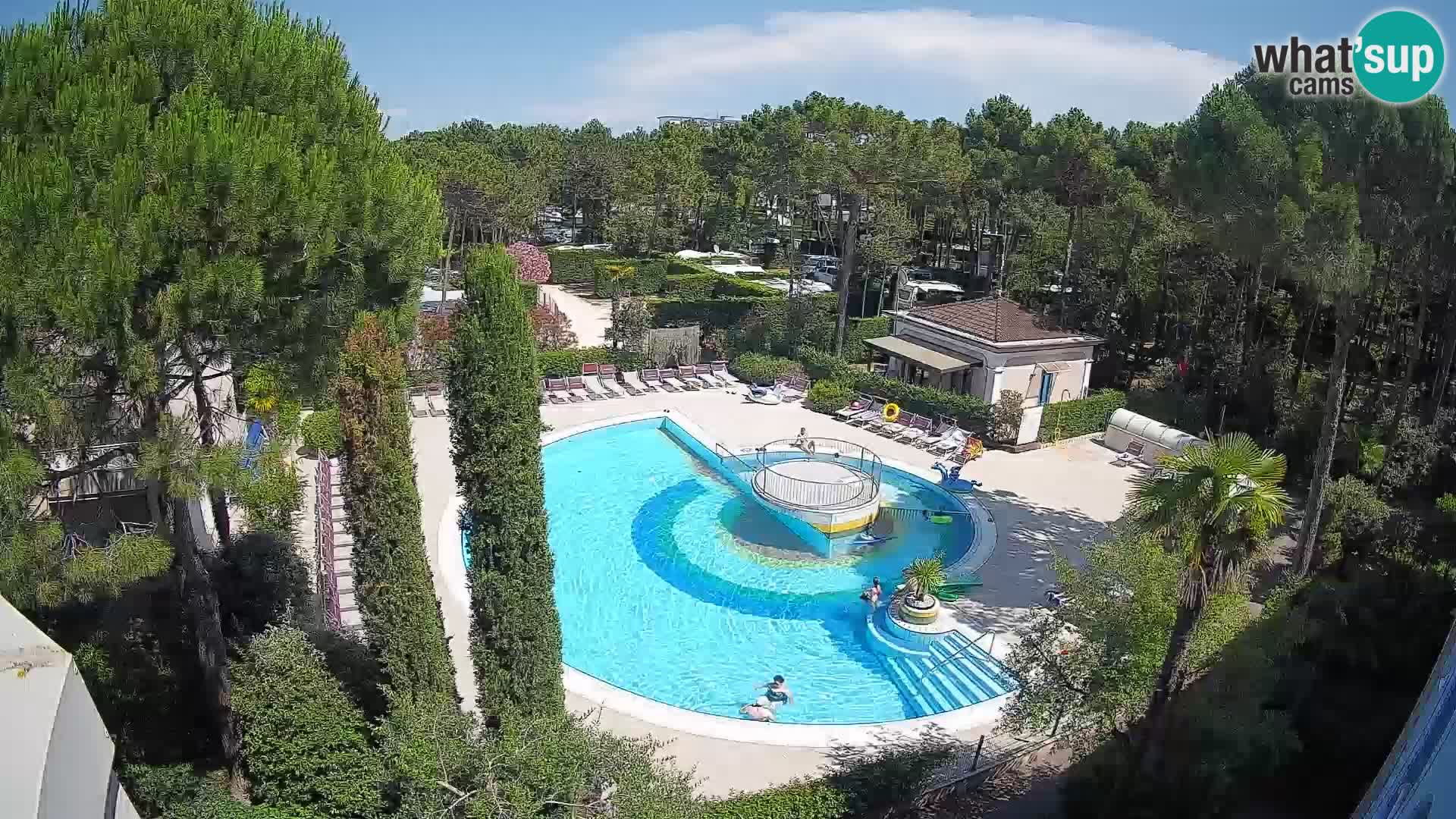 Villaggio Mare Blu Pool LIVE-Webcam Bibione Pineda – Italien
