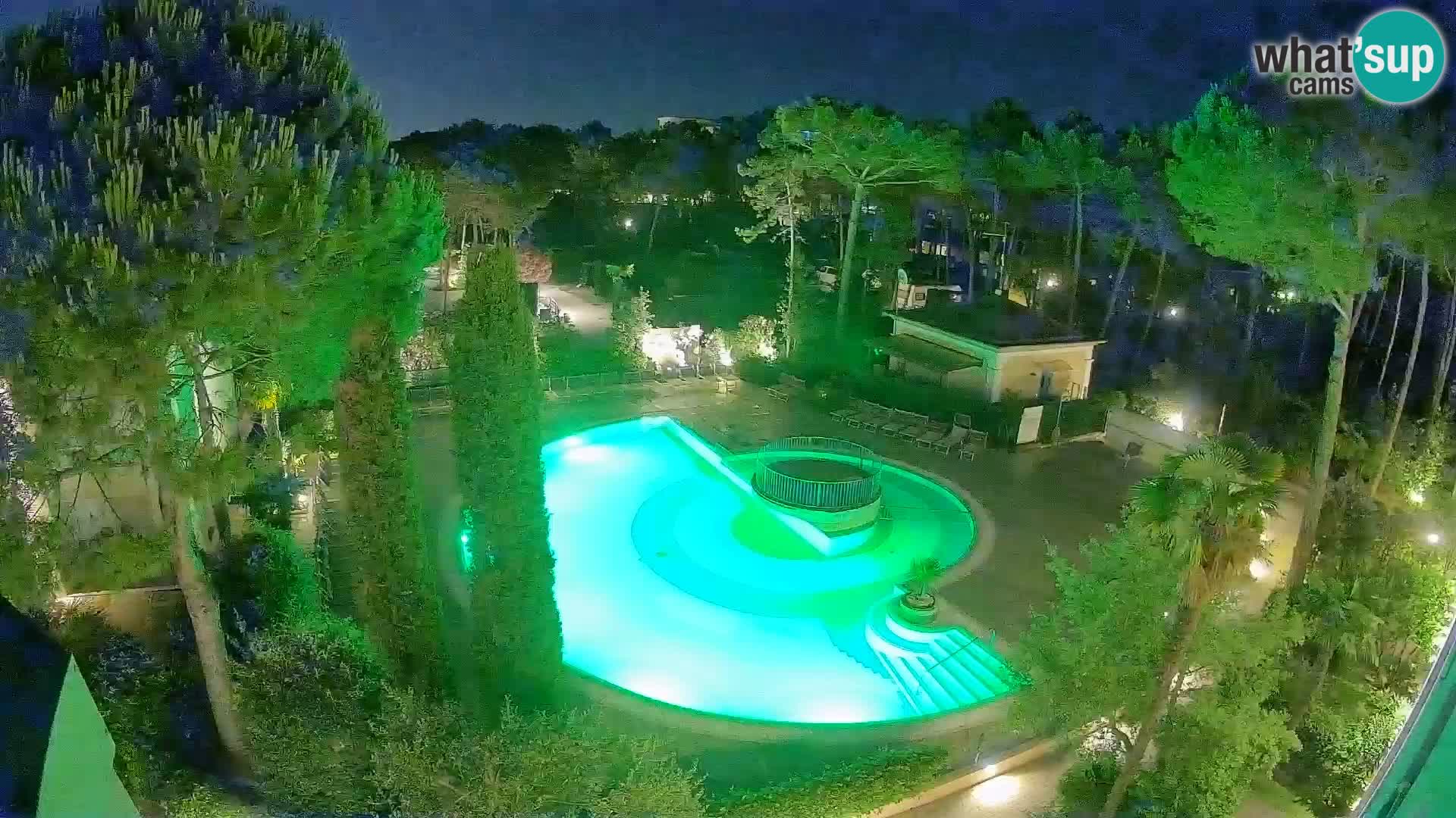 Villaggio Mare Blu piscine LIVE webcam Bibione Pineda – Italie