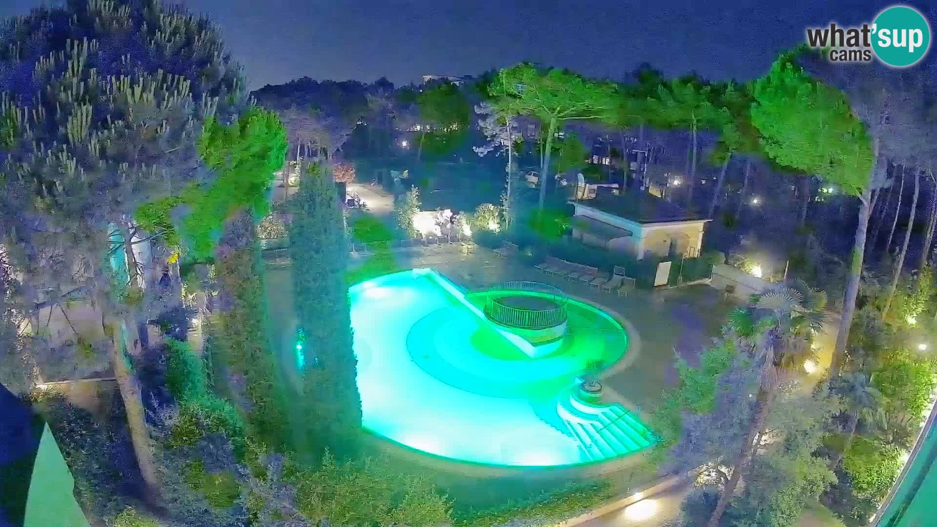 Piscina Villaggio Mare Blu webcam LIVE Bibione Pineda – Italia