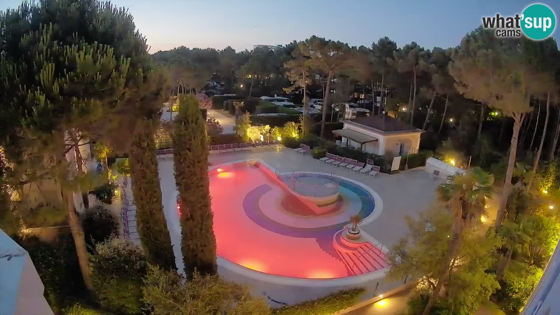 Villaggio Mare Blu Pool LIVE-Webcam Bibione Pineda – Italien