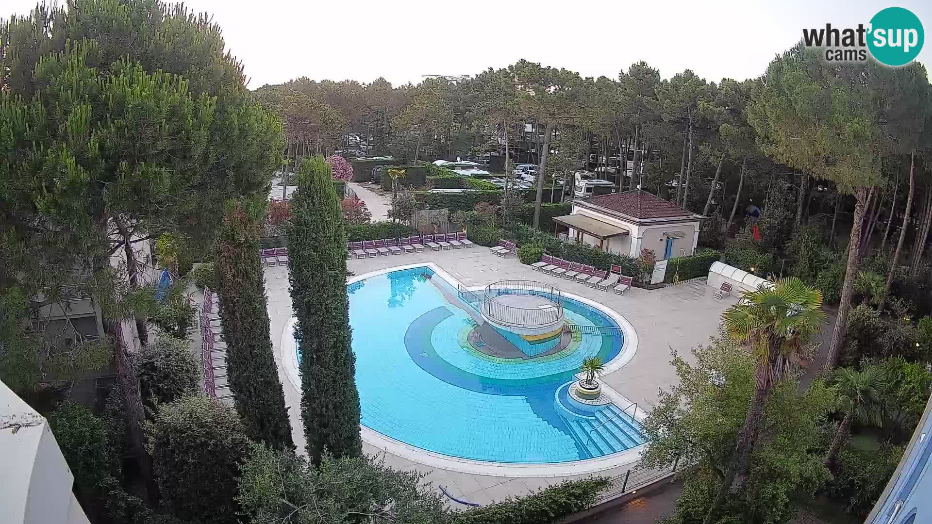 Villaggio Mare Blu Pool LIVE-Webcam Bibione Pineda – Italien