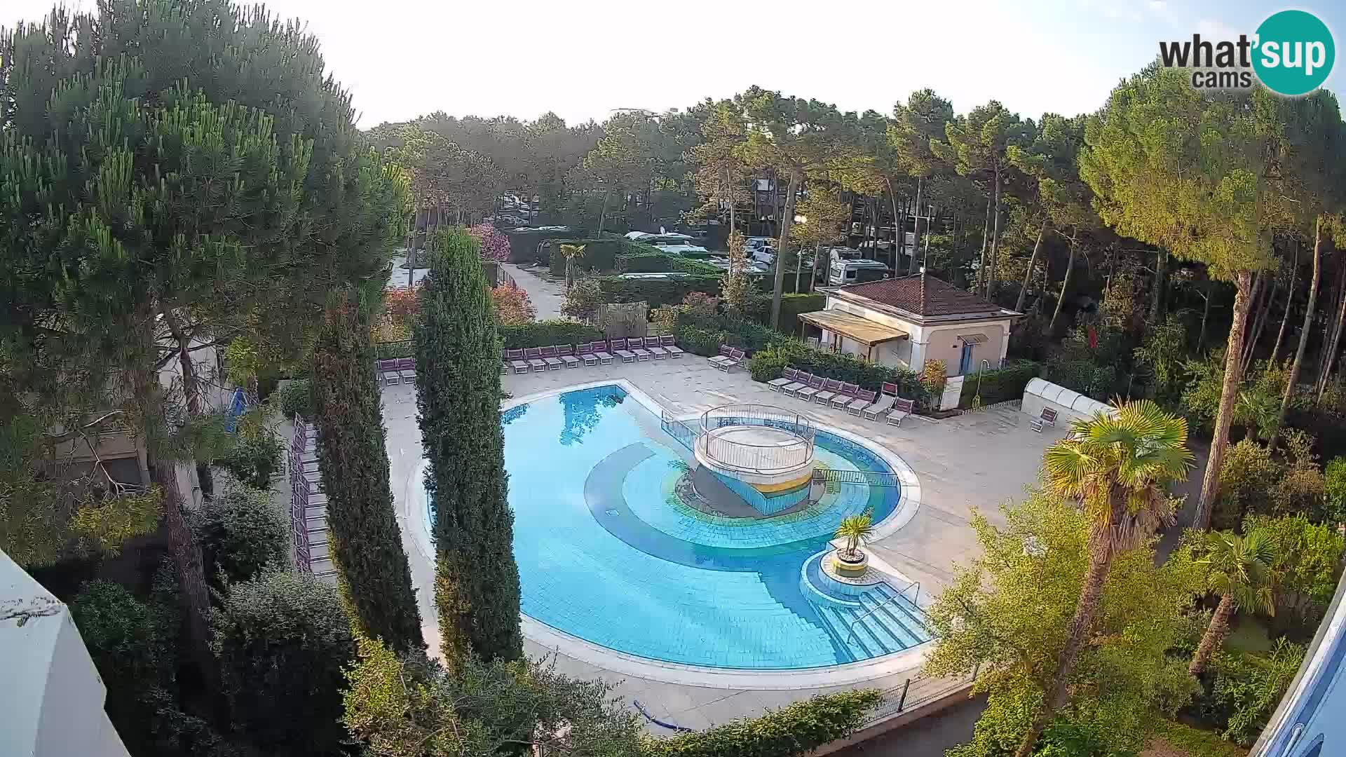 Villaggio Mare Blu Pool LIVE-Webcam Bibione Pineda – Italien
