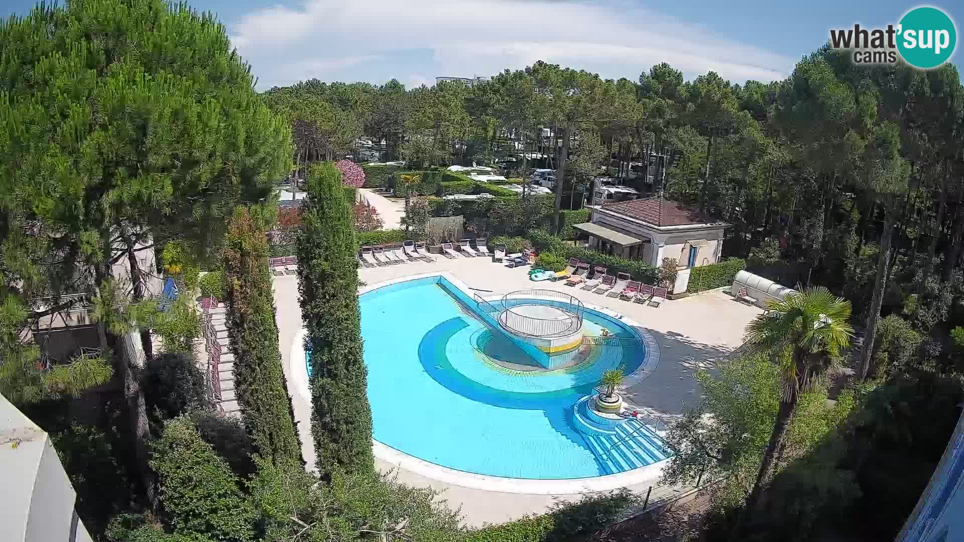Villaggio Mare Blu Pool LIVE-Webcam Bibione Pineda – Italien