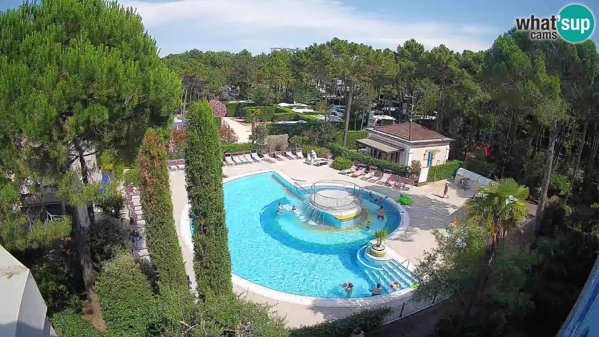 Villaggio Mare Blu Pool LIVE-Webcam Bibione Pineda – Italien