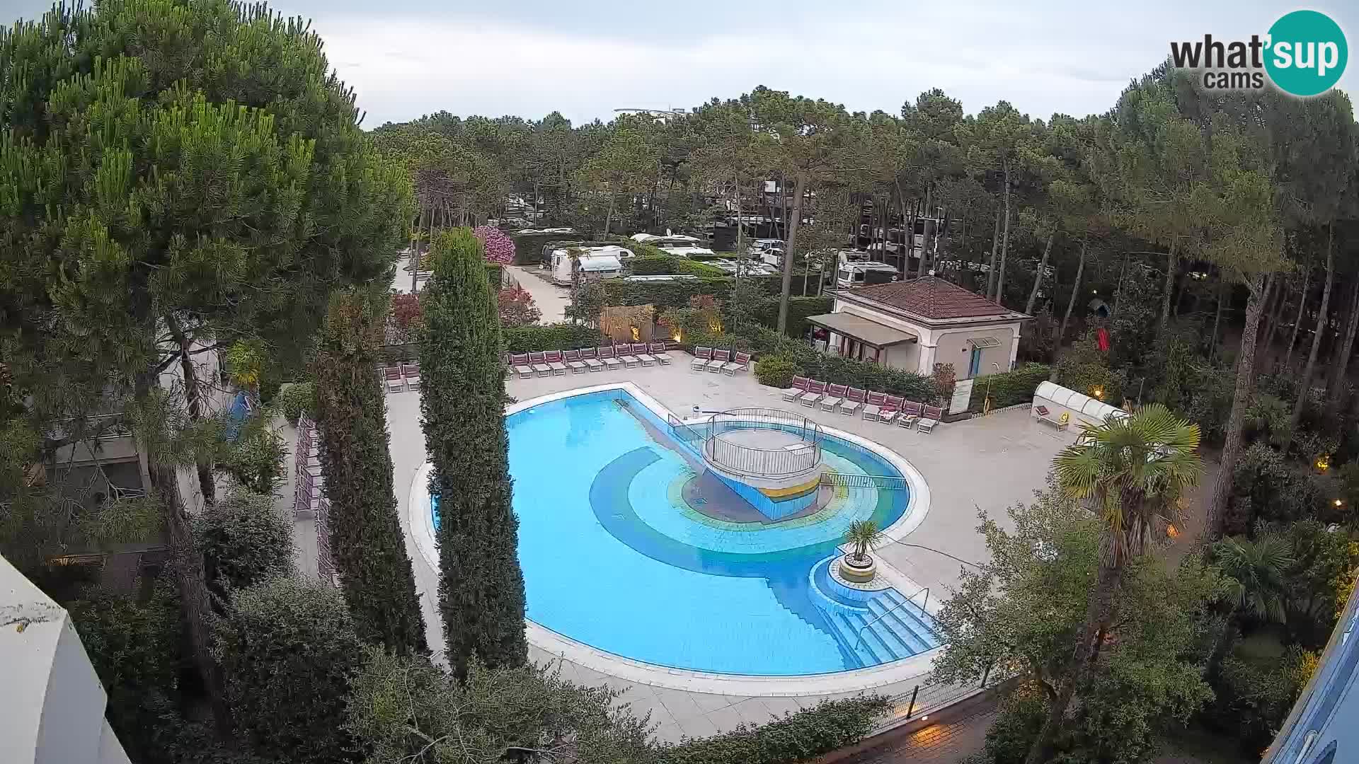 Villaggio Mare Blu Pool LIVE-Webcam Bibione Pineda – Italien