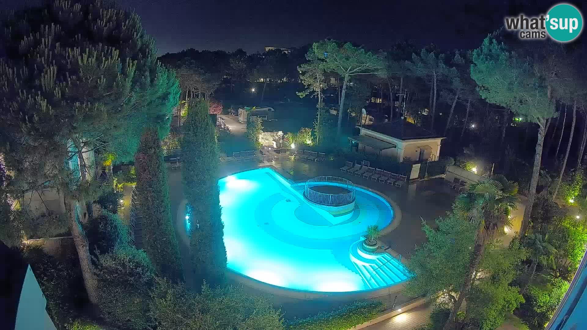 Piscina Villaggio Mare Blu EN VIVO webcam Bibione Pineda – Italia