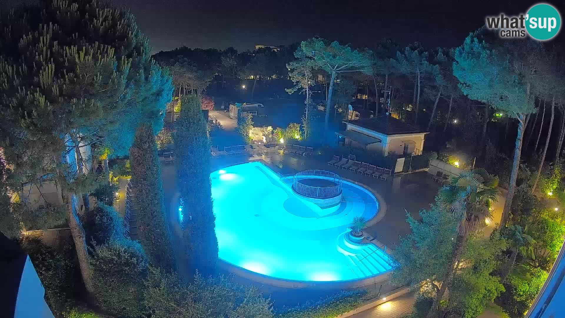 Villaggio Mare Blu piscine LIVE webcam Bibione Pineda – Italie