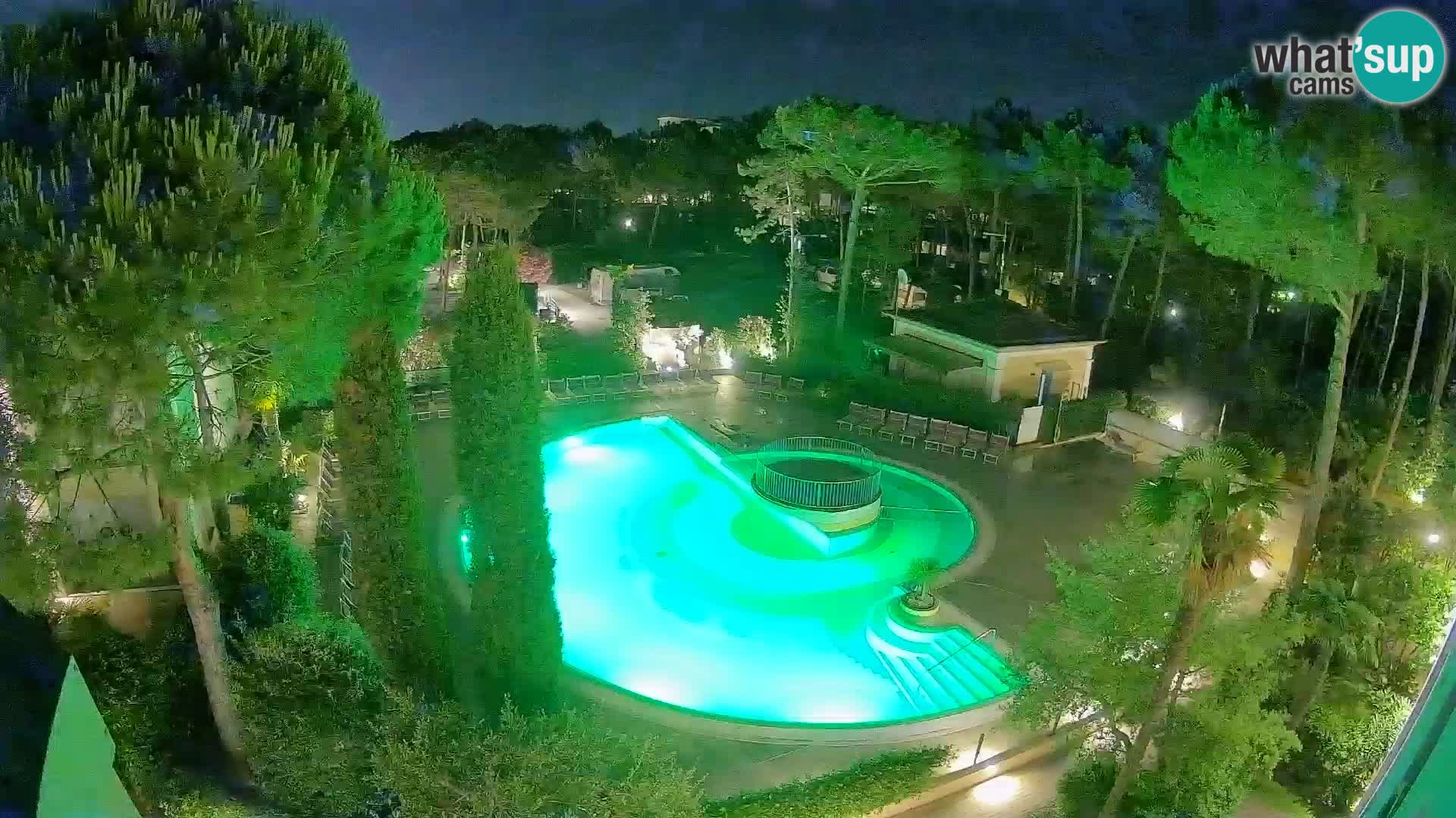 Villaggio Mare Blu pool LIVE webcam Bibione Pineda – Italy