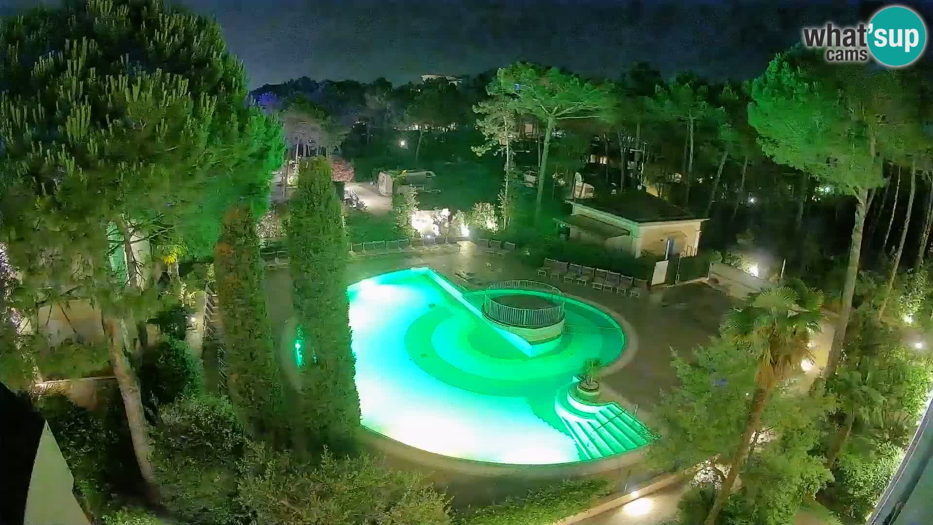 Villaggio Mare Blu piscine LIVE webcam Bibione Pineda – Italie