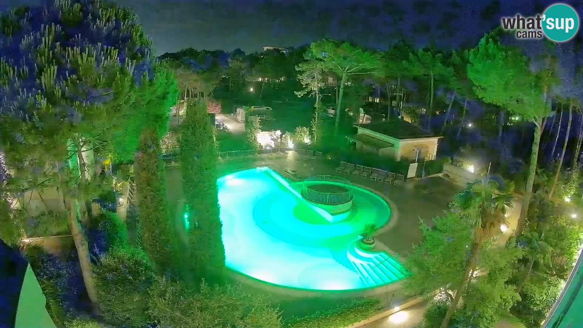 Piscina Villaggio Mare Blu webcam LIVE Bibione Pineda – Italia