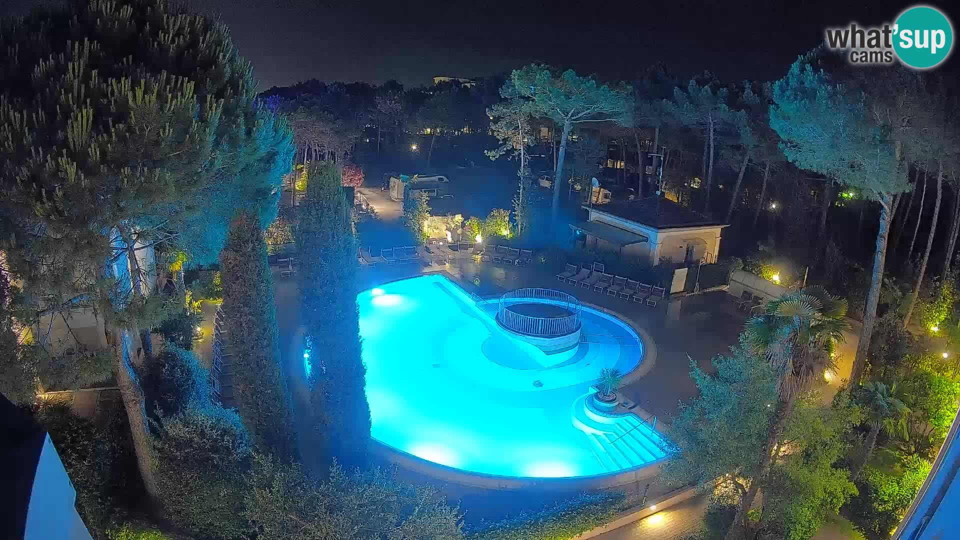 Piscina Villaggio Mare Blu webcam LIVE Bibione Pineda – Italia