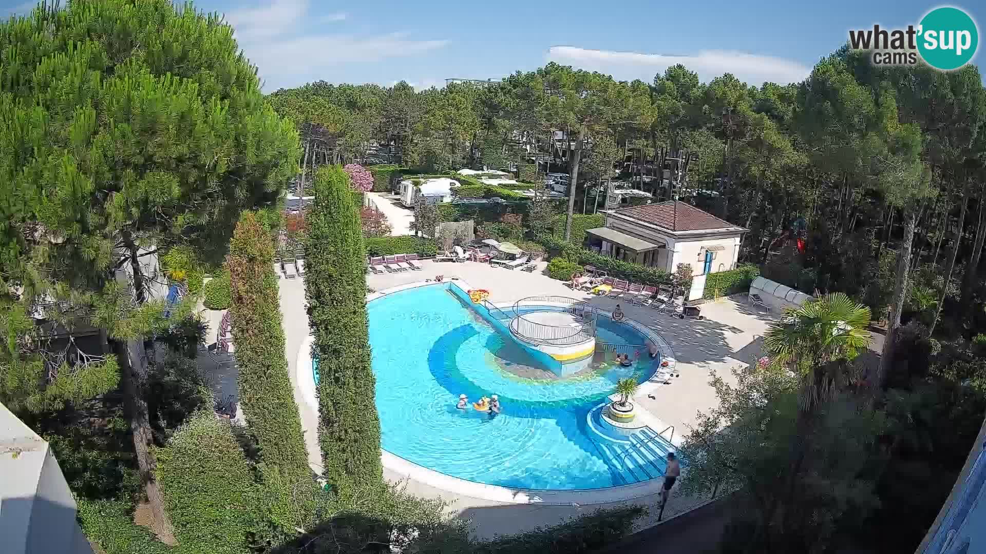 Villaggio Mare Blu Pool LIVE-Webcam Bibione Pineda – Italien