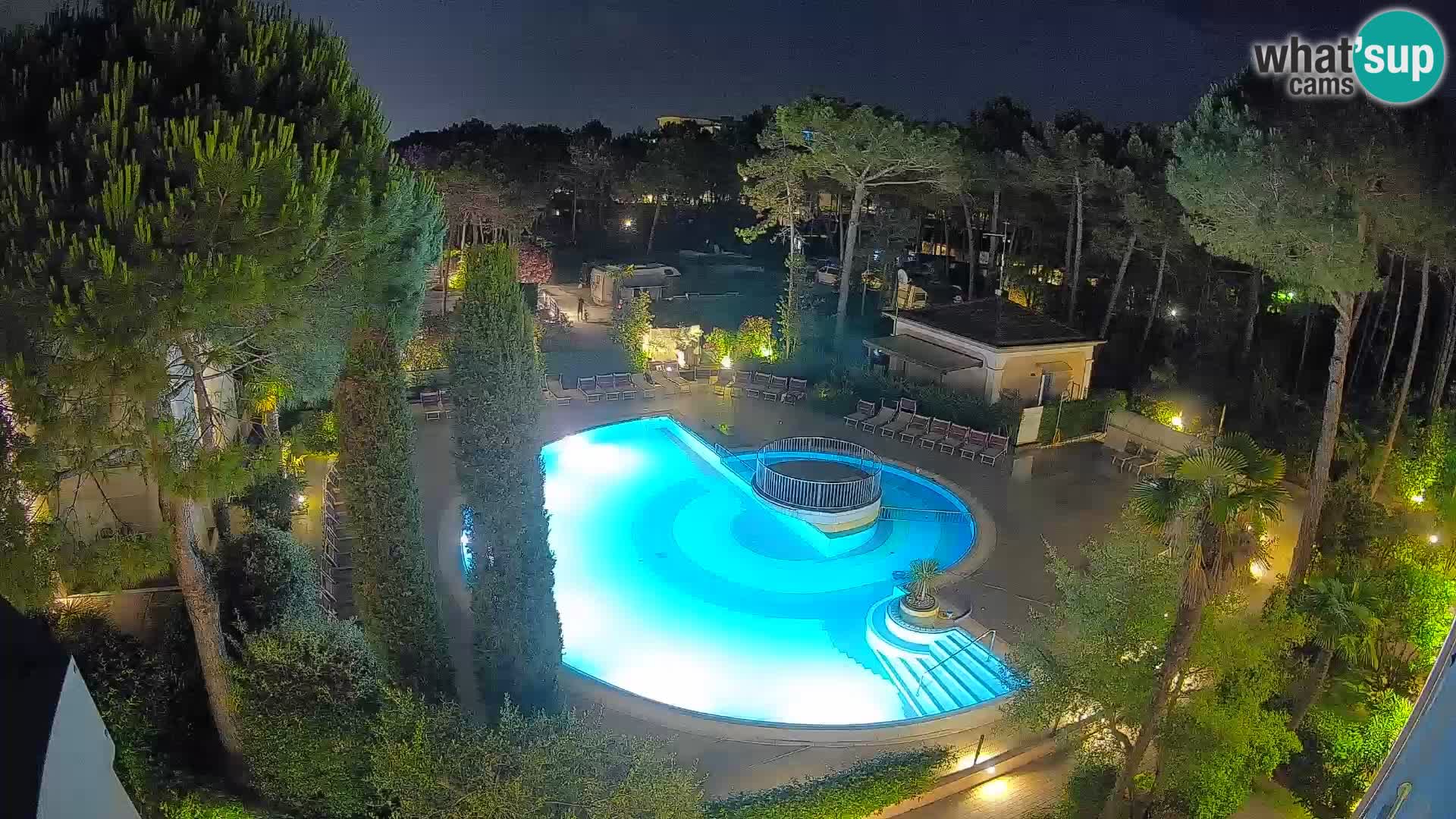 Villaggio Mare Blu pool LIVE webcam Bibione Pineda – Italy