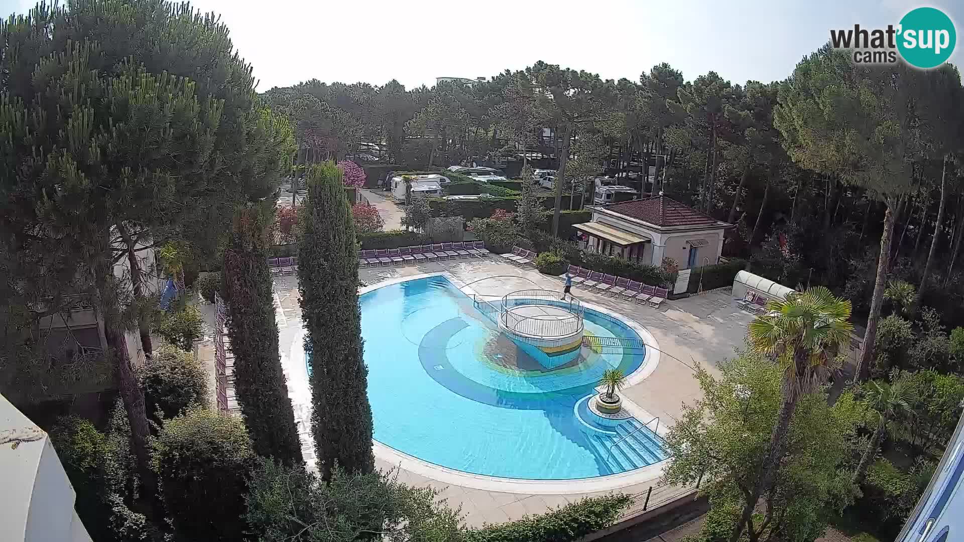 Villaggio Mare Blu Pool LIVE-Webcam Bibione Pineda – Italien