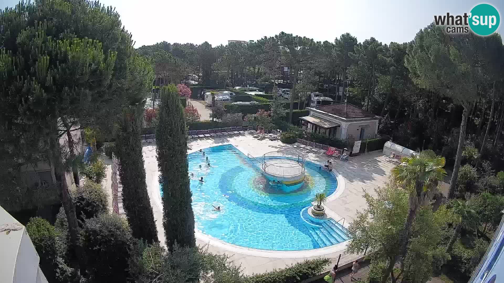 Villaggio Mare Blu Pool LIVE-Webcam Bibione Pineda – Italien