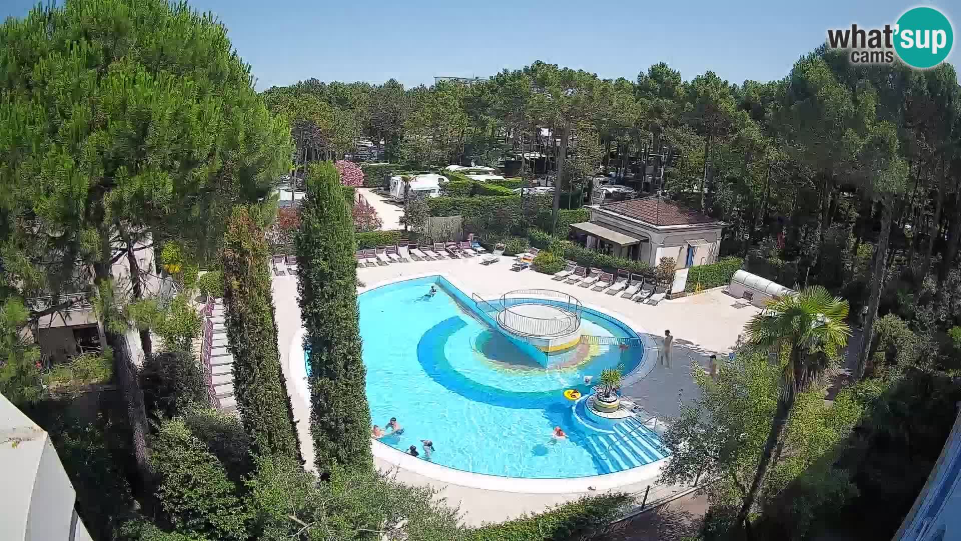 Villaggio Mare Blu Pool LIVE-Webcam Bibione Pineda – Italien