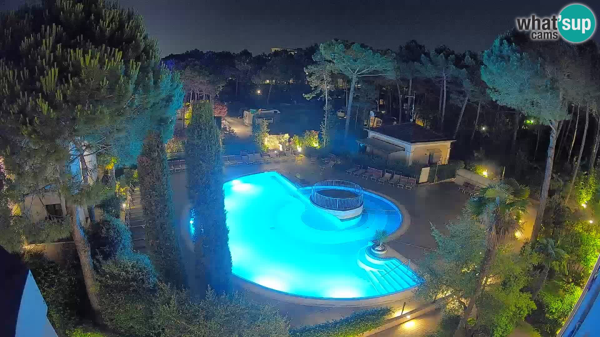 Piscina Villaggio Mare Blu EN VIVO webcam Bibione Pineda – Italia