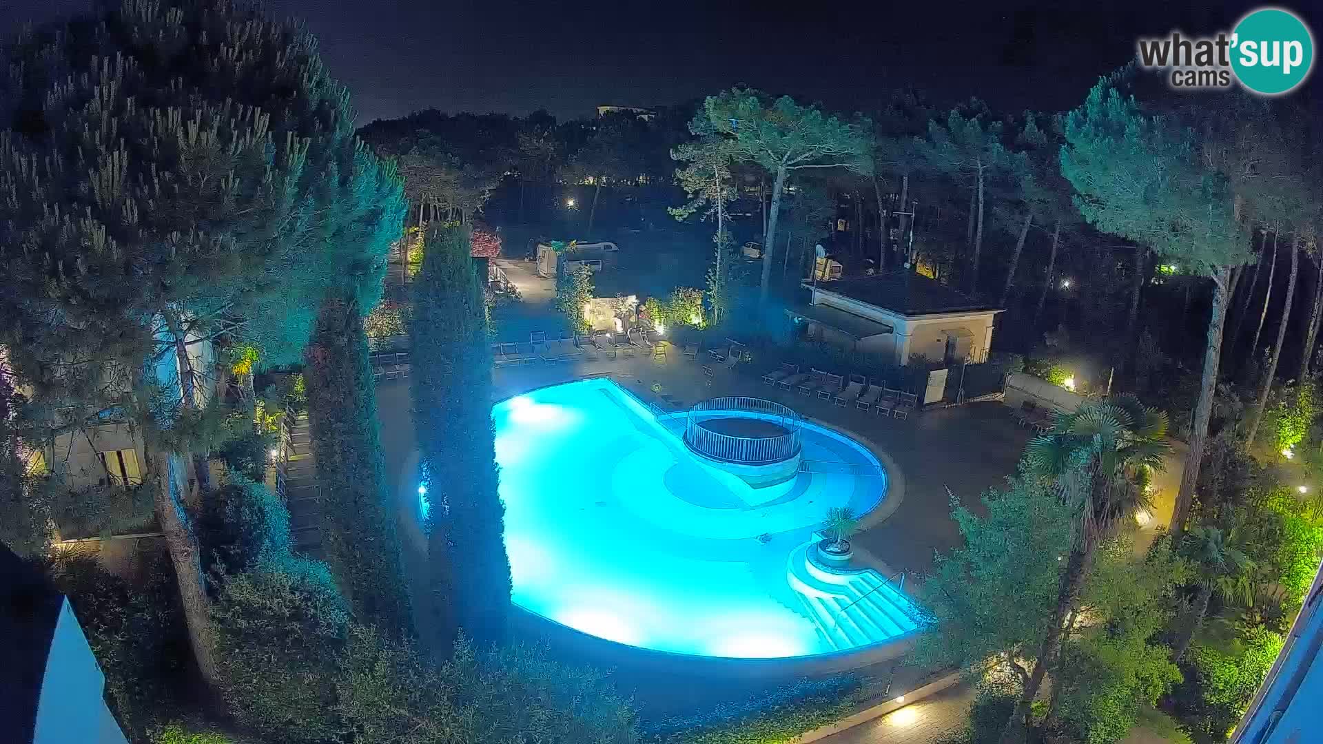 Villaggio Mare Blu pool LIVE webcam Bibione Pineda – Italy