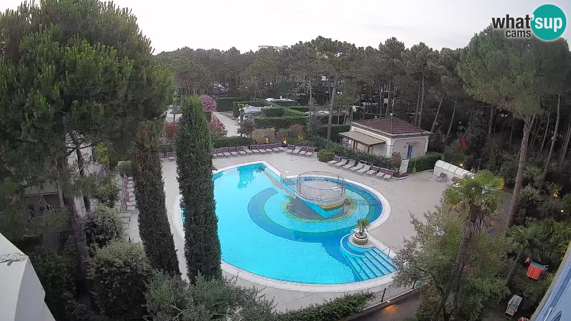 Villaggio Mare Blu Pool LIVE-Webcam Bibione Pineda – Italien