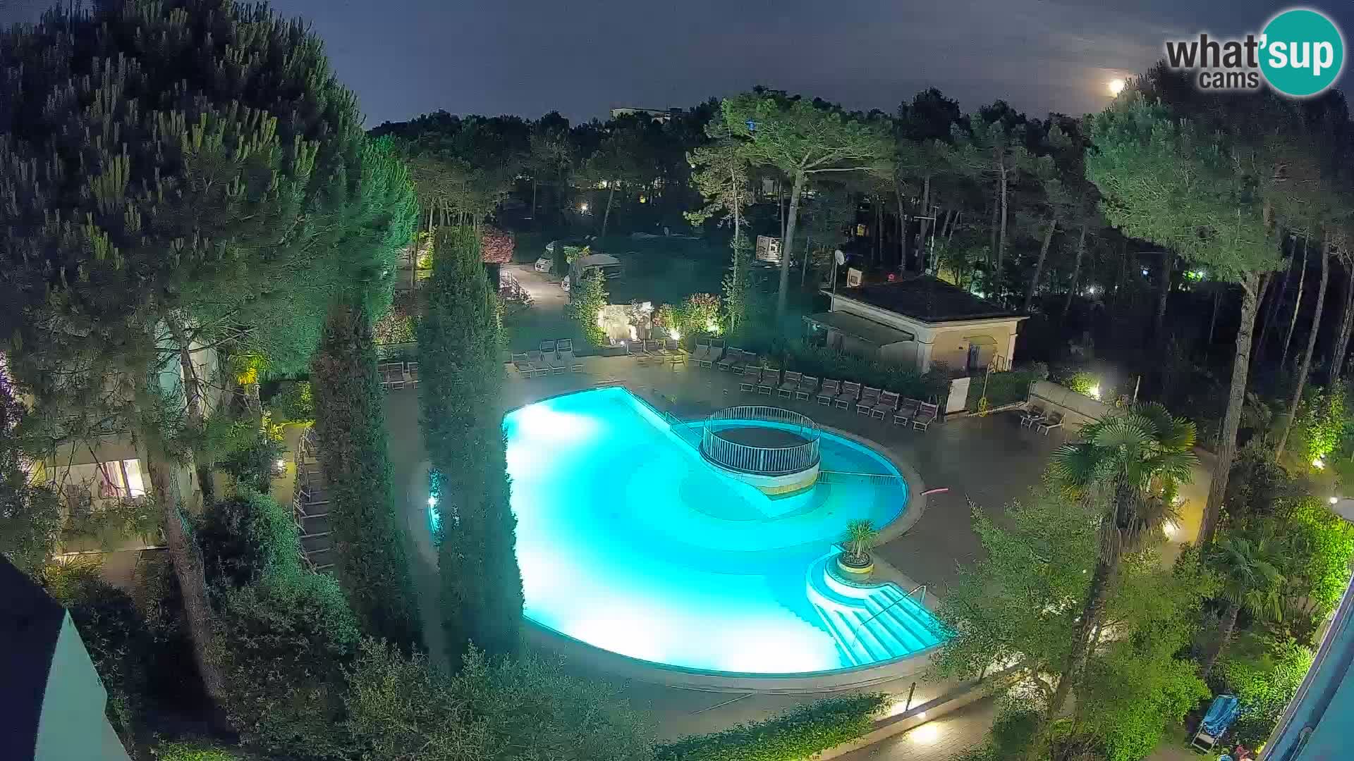 Villaggio Mare Blu pool LIVE webcam Bibione Pineda – Italy