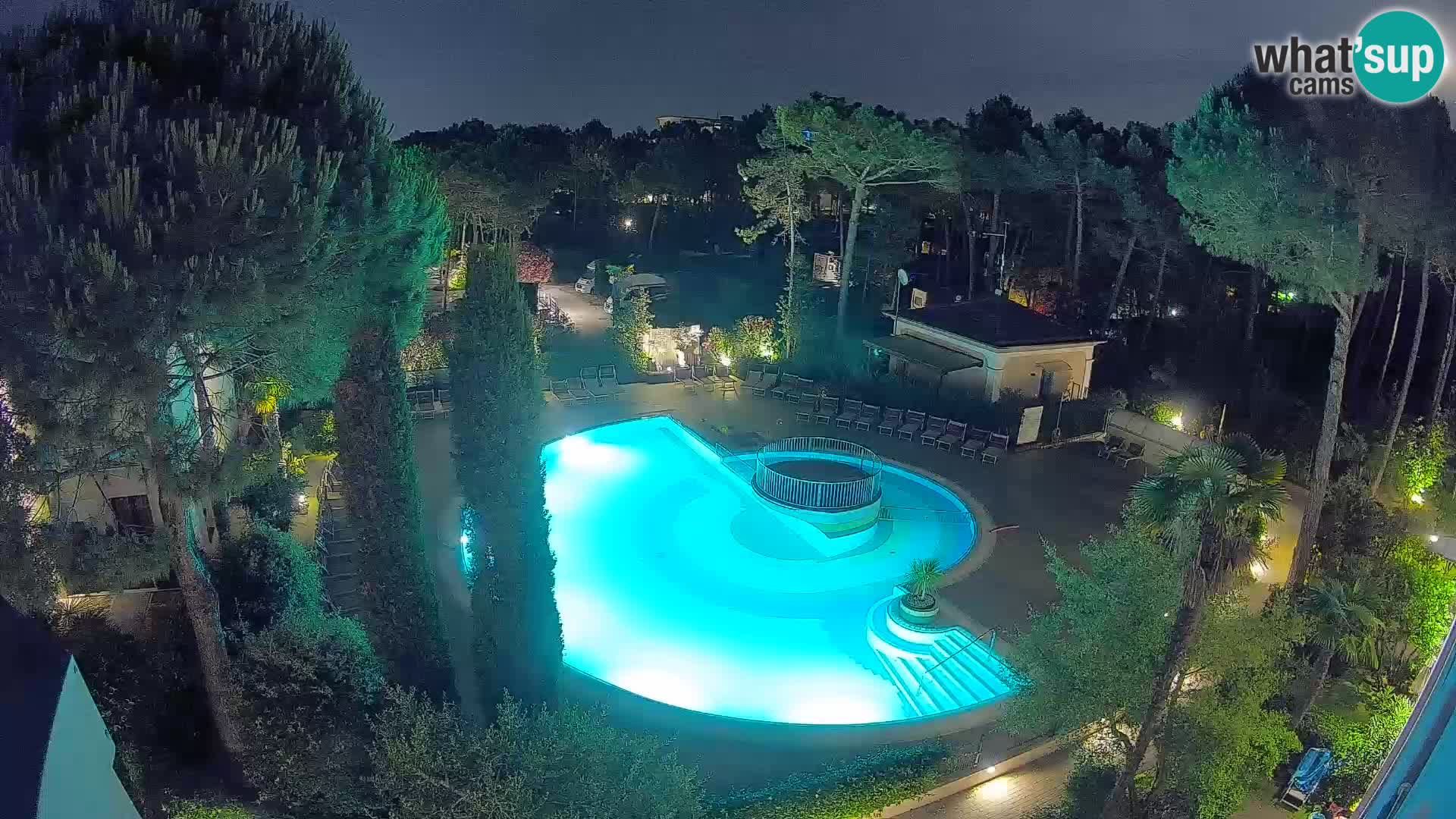 Villaggio Mare Blu pool LIVE webcam Bibione Pineda – Italy